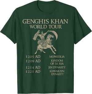 Genghis Khan World Tour - Historic Mongol - Asian History