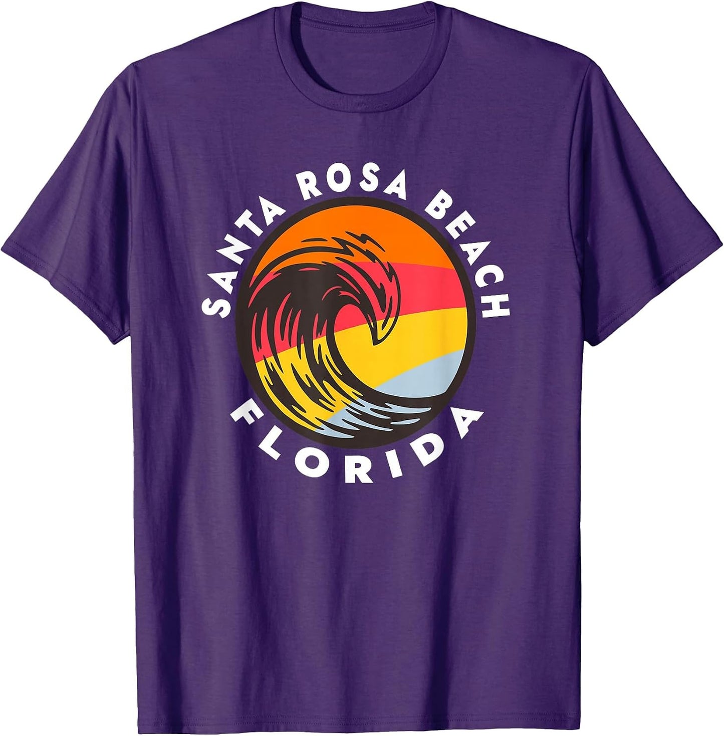 Santa Rosa Beach Florida Vacation Souvenir Ocean Wave Beach