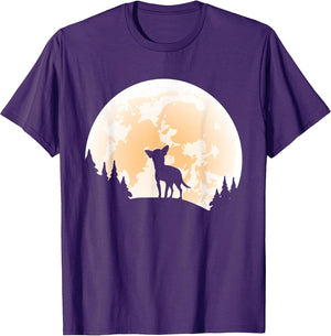 Halloween Chihuahua Moon Dogs Lover Funny Halloween