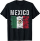 Mexico Flag Distressed - Men Women Kids - Mexican Flag