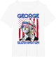 George Sloshington America Flag Beer George Washington Shirt