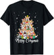 Corgimas Dog Christmas Corgi Santa Hats Xmas Tree Lights Women