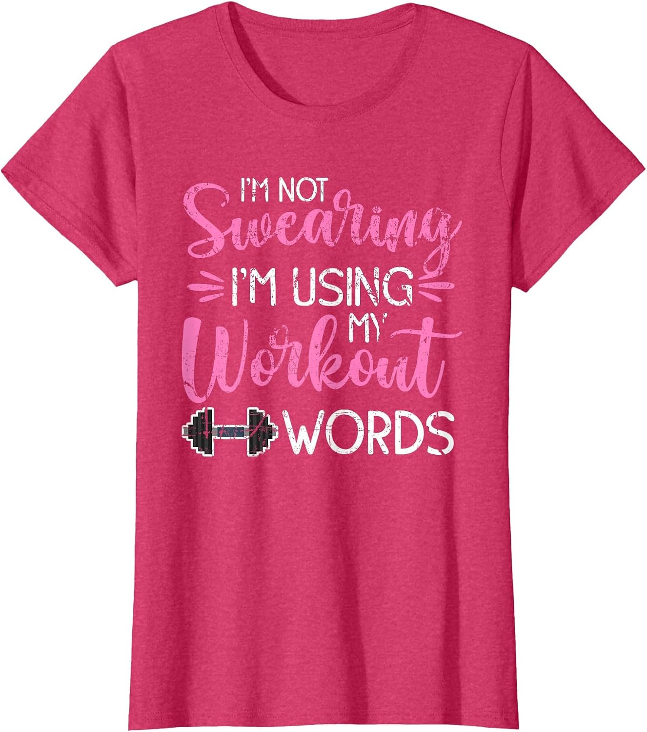 I'm Not Swearing I'm Using My Workout Words Fitness Gym Fun