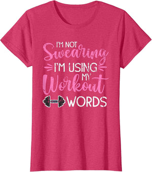 I'm Not Swearing I'm Using My Workout Words Fitness Gym Fun