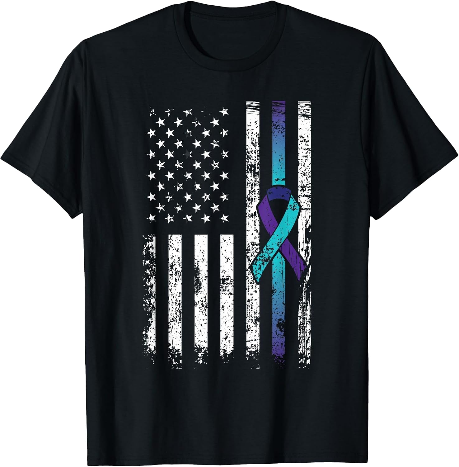 Suicide Depression American Flag Prevention Awareness