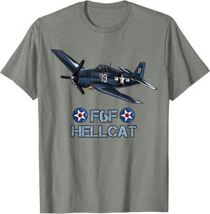 World War 2 F6F Hellcat Fighter Airplane