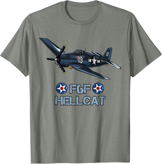 World War 2 F6F Hellcat Fighter Airplane