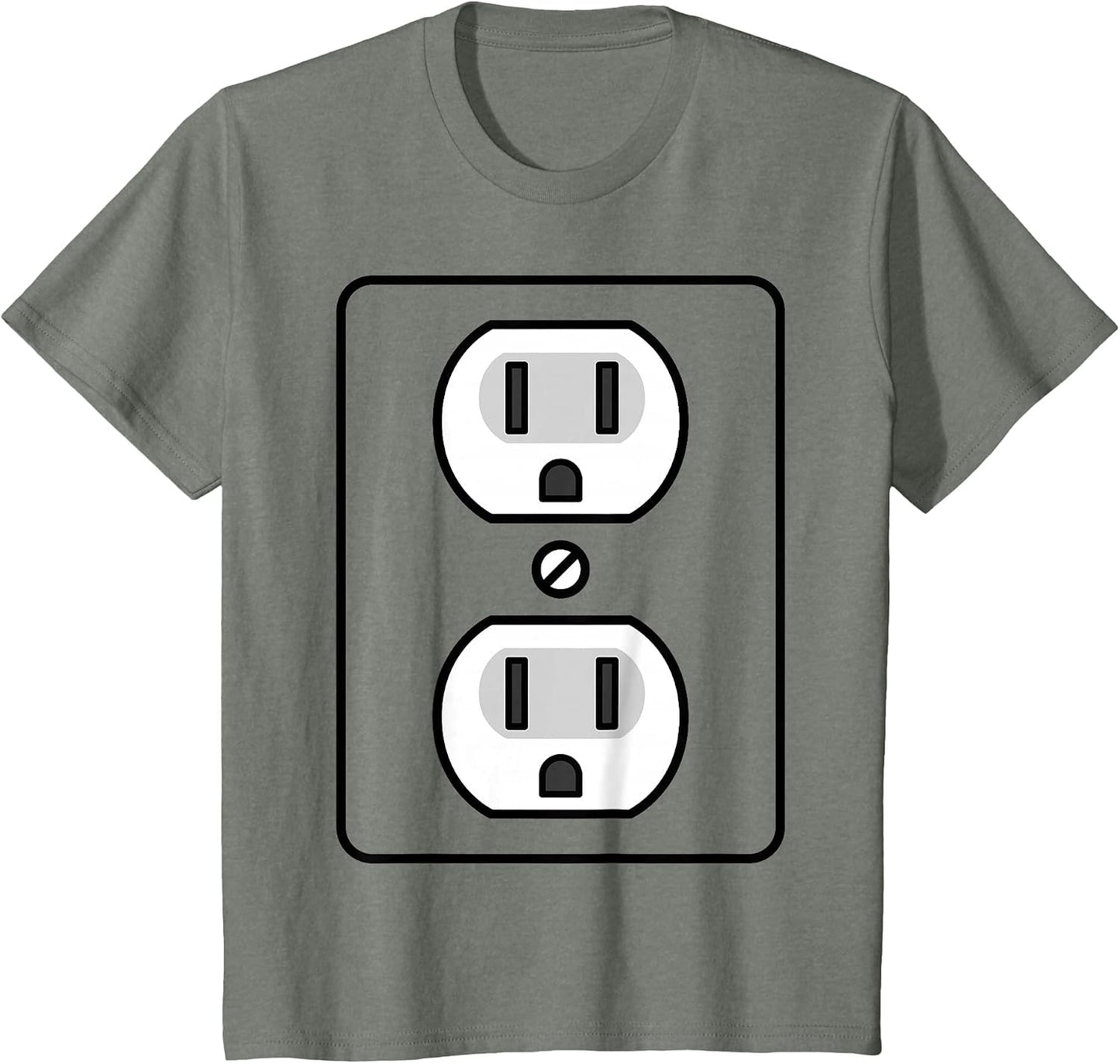 Electrical Outlet Costume Shirt - Funny Halloween Costume