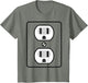 Electrical Outlet Costume Shirt - Funny Halloween Costume