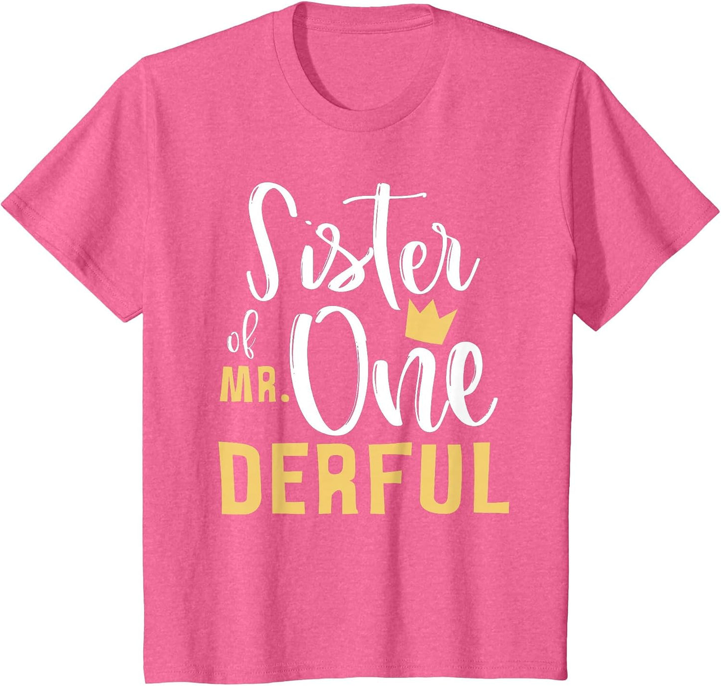 Sister of Mr Onederful 1st Birthday 1 One-Derful Matching