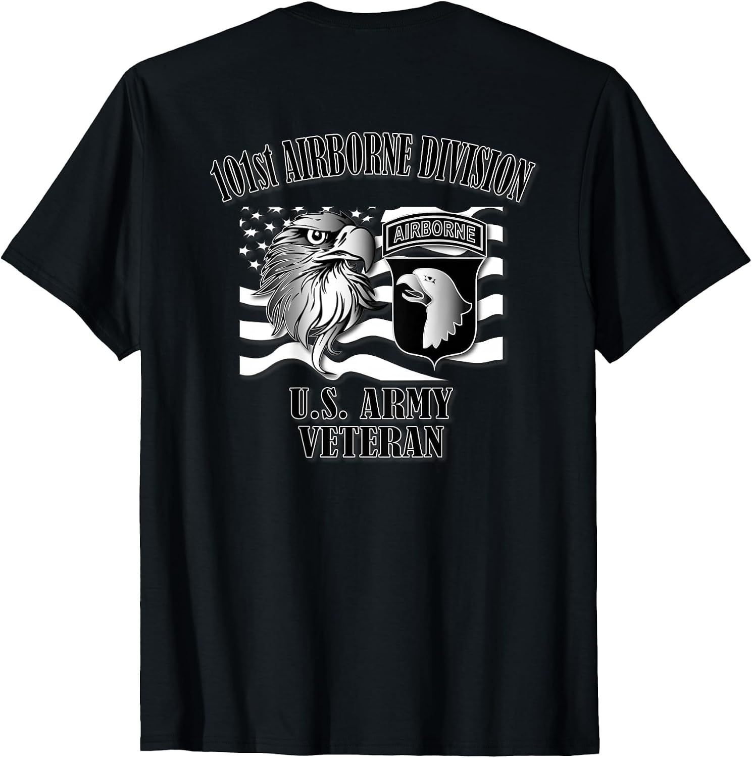 U.S. Army 101st Airborne Division Veteran (Back Design)