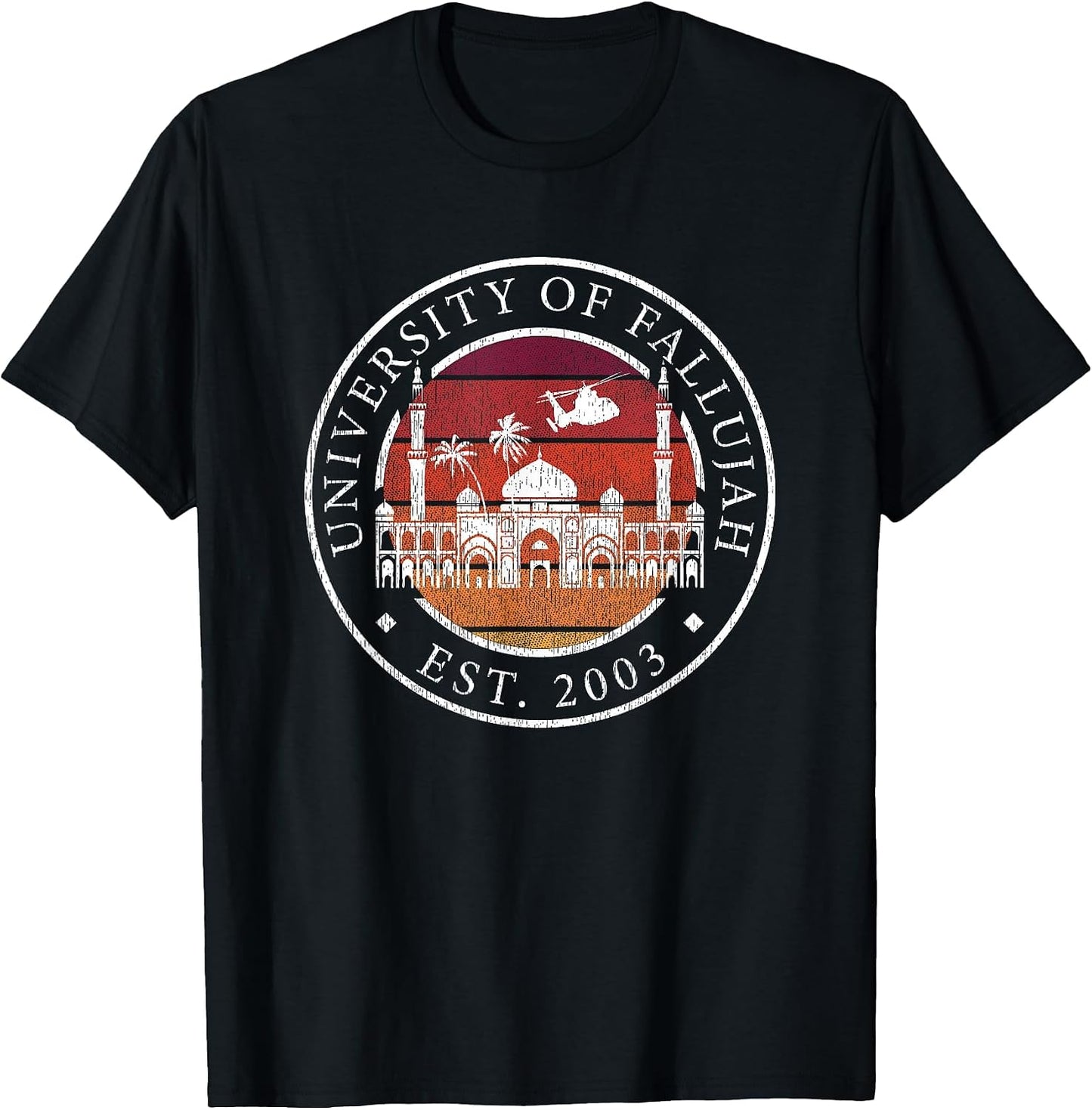 Funny University of Fallujah Military & Veteran Shirt