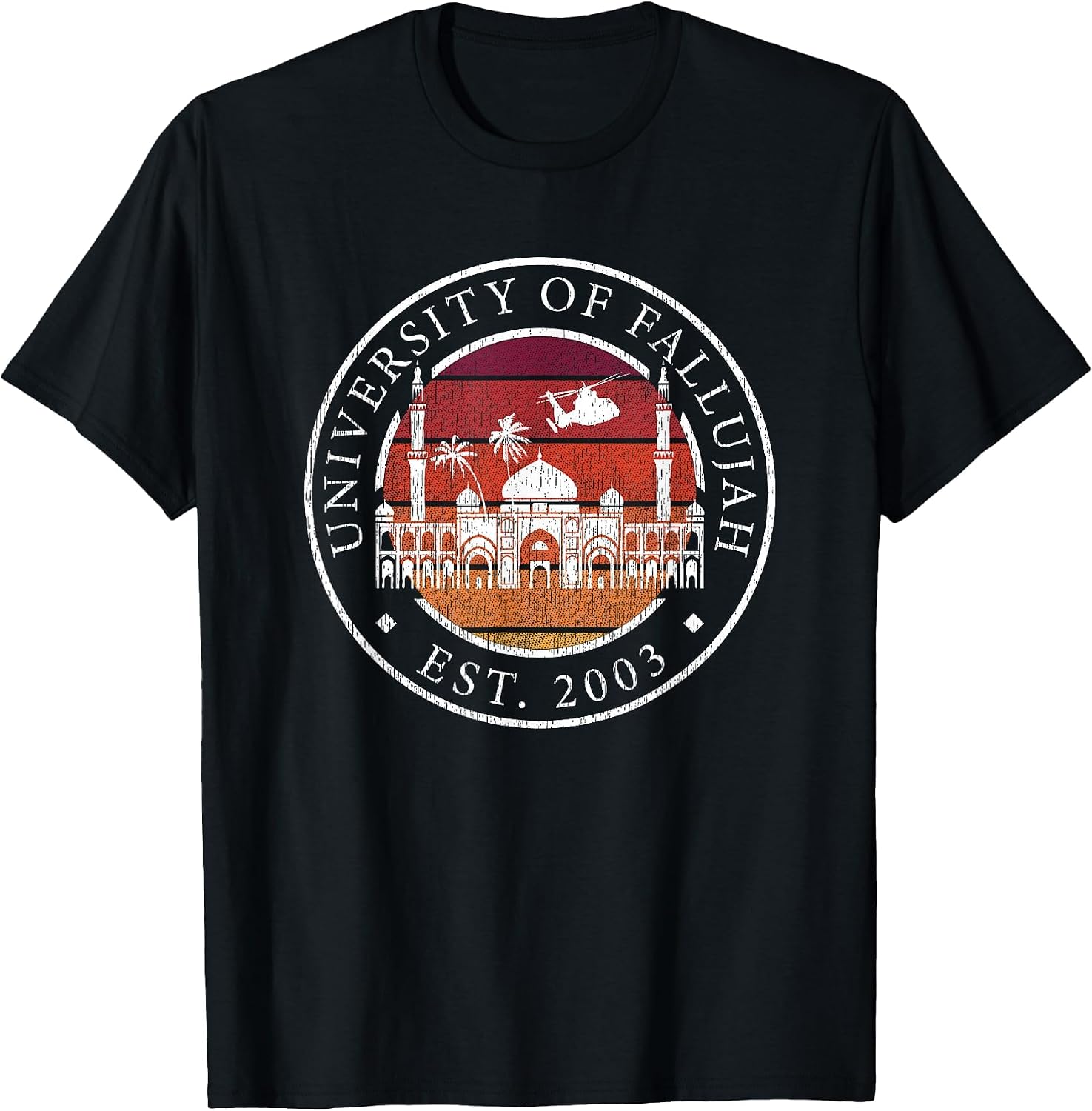Funny University of Fallujah Military & Veteran Shirt