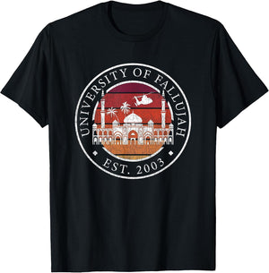 Funny University of Fallujah Military & Veteran Shirt