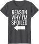 Reason Why I'm Broke Spoiled Funny Matching Couples