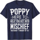 Poppy Shirt from Grandchildren Funny Grandfather Poppy