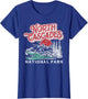 North Cascades National Park Retro 80's Mountains Distressed