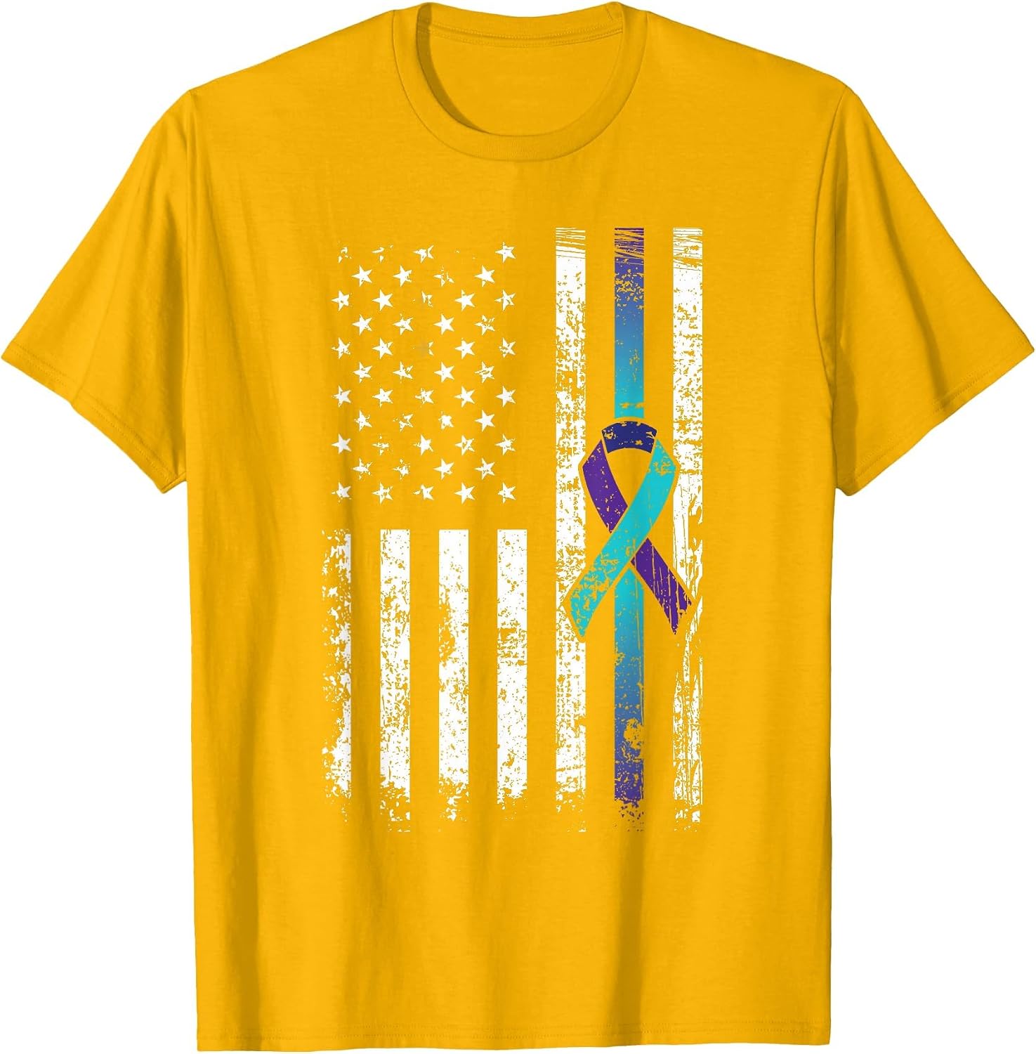 Suicide Depression American Flag Prevention Awareness