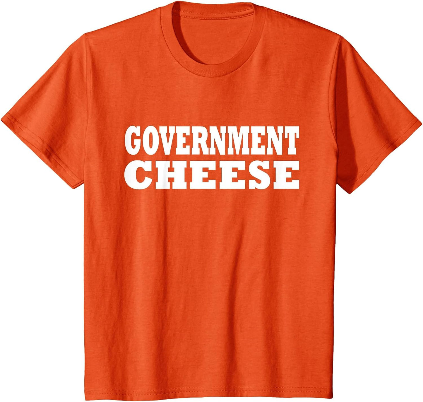 Government Cheese Halloween Easy Costume Cute Party T Shirt