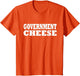 Government Cheese Halloween Easy Costume Cute Party T Shirt