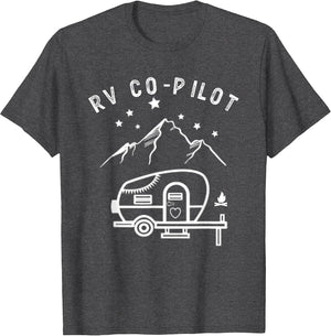 RV Co-Pilot Funny Motorhome Rv Camping