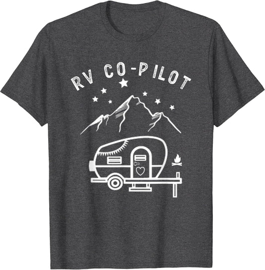 RV Co-Pilot Funny Motorhome Rv Camping