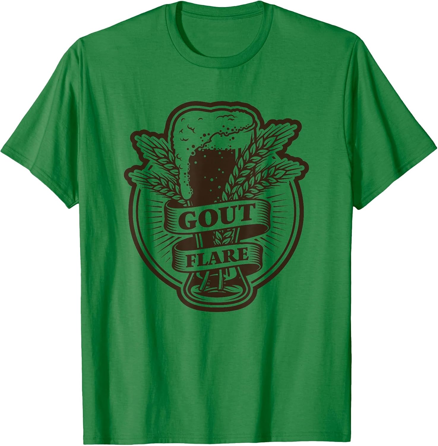 GOUT Flare Cool Vintage Artwork for Beer Lovers w/gout