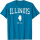 Illinois Vintage Sports Design IL