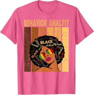 Behavior Analyst Afro African American Black History Month