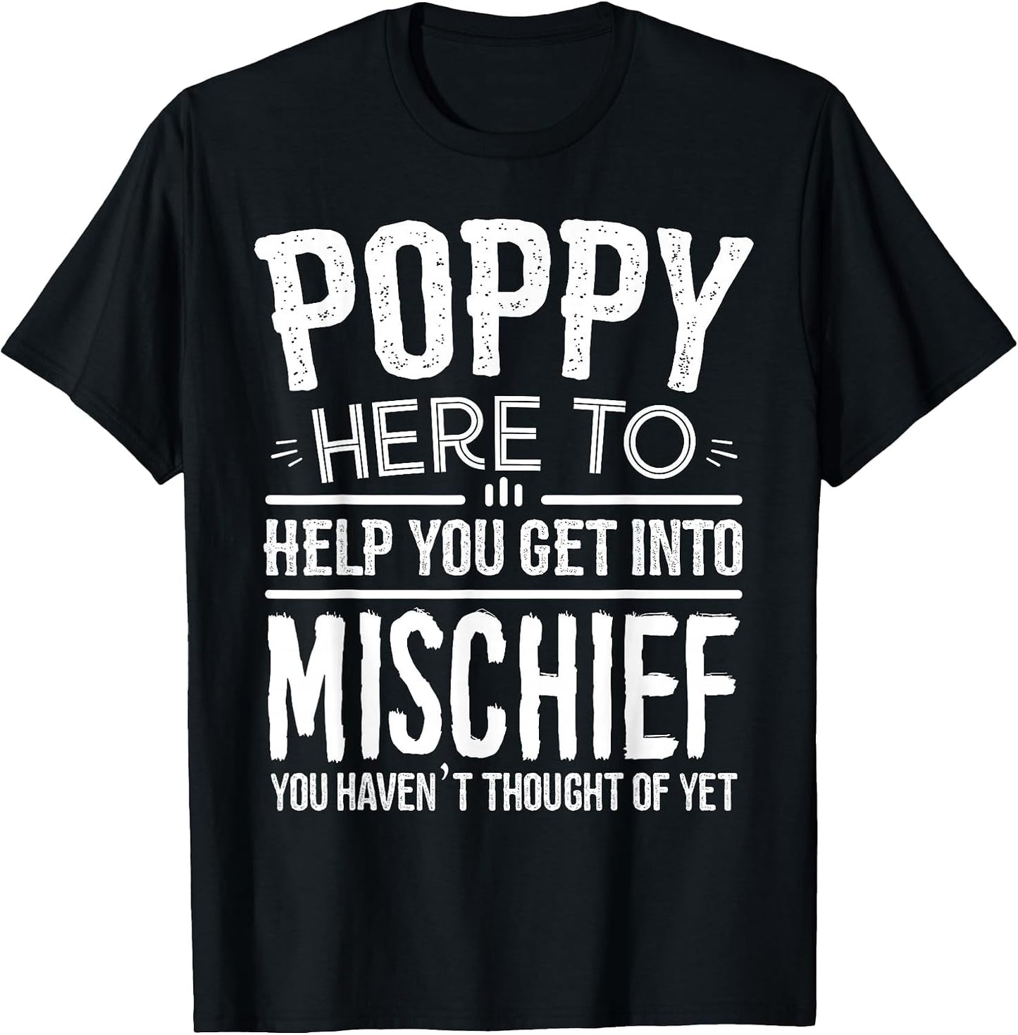 Poppy Shirt from Grandchildren Funny Grandfather Poppy