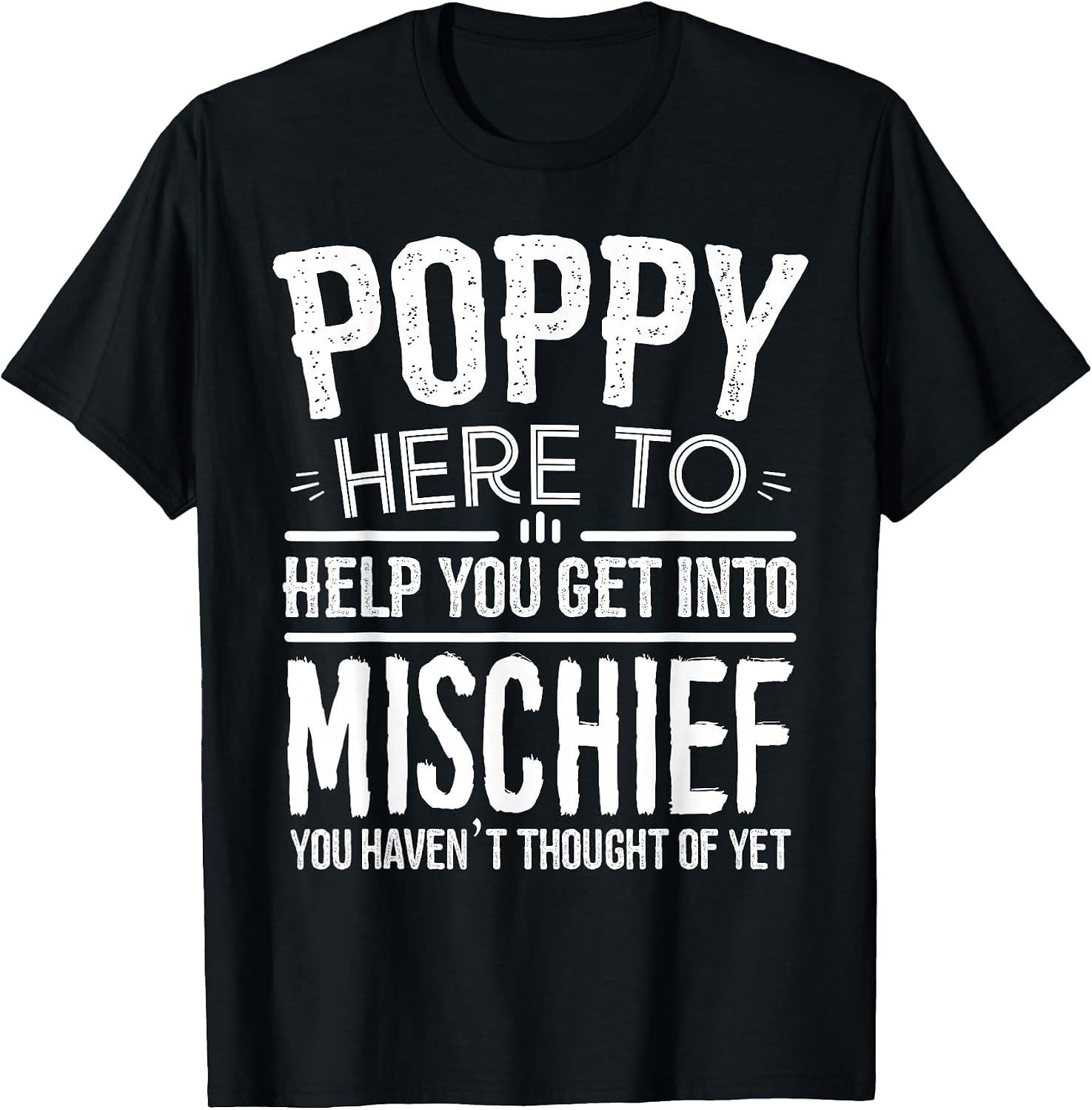 Poppy Shirt from Grandchildren Funny Grandfather Poppy