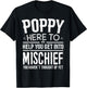Poppy Shirt from Grandchildren Funny Grandfather Poppy