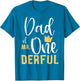 Dad of Mr Onederful 1st Birthday First One-Derful Matching