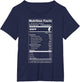 ENFP Shirt The Campaigner Personality Nutrition Facts