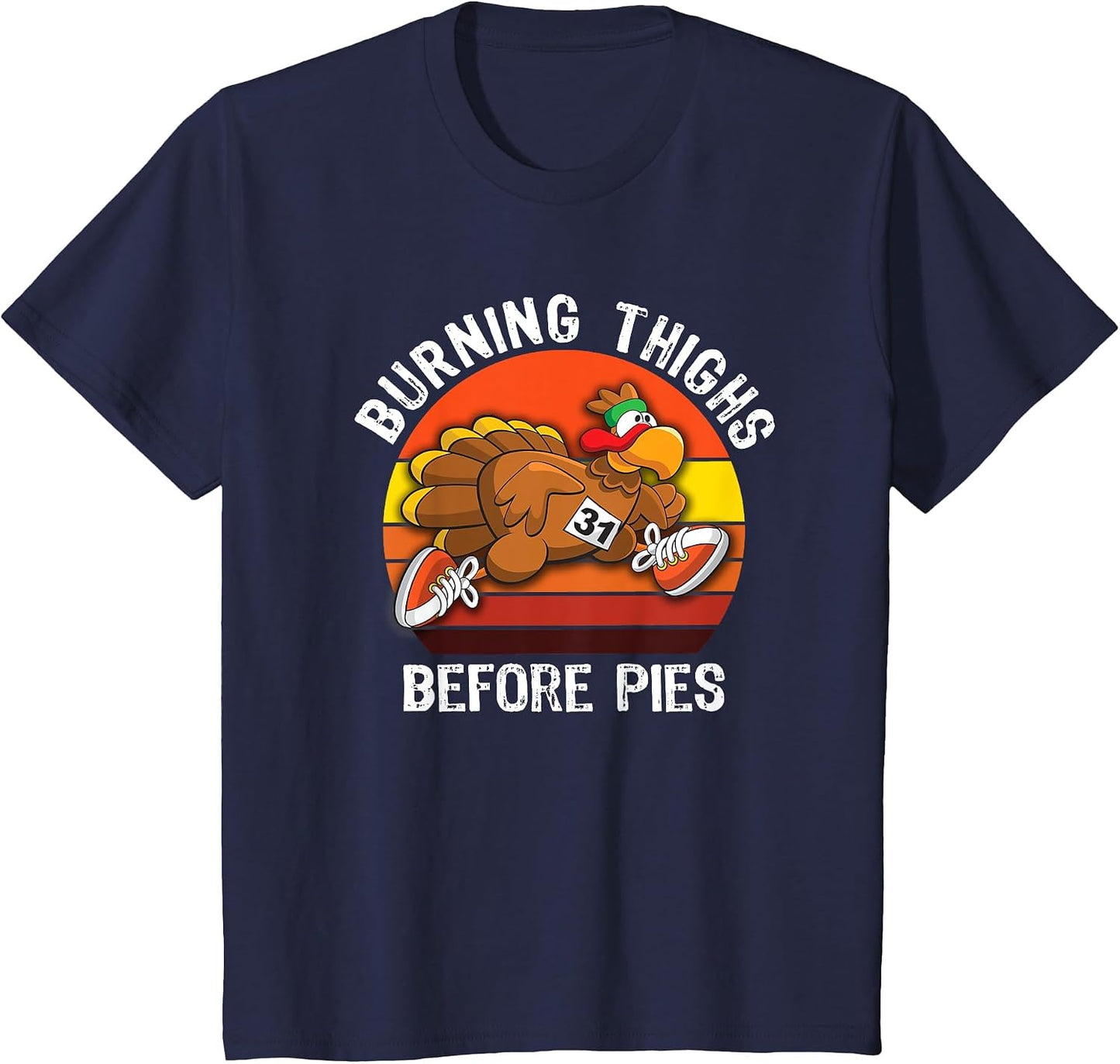 Thanksgiving 5K Marathon Turkey Trot Running Burning Thighs