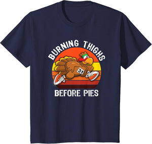 Thanksgiving 5K Marathon Turkey Trot Running Burning Thighs