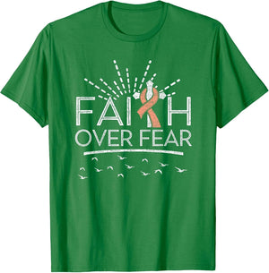 Faith About Anxiety Peach Tape Endometrial Cancer