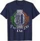 Thin Blue Line Shirt Fir Na Dli Celtic Cross Irish Police