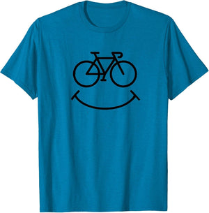 Funny Bicycle Smile for Cycling Fans Road Bike