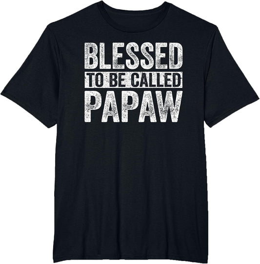 Blessed to Be Called Papaw Shirt Men Fathers Day