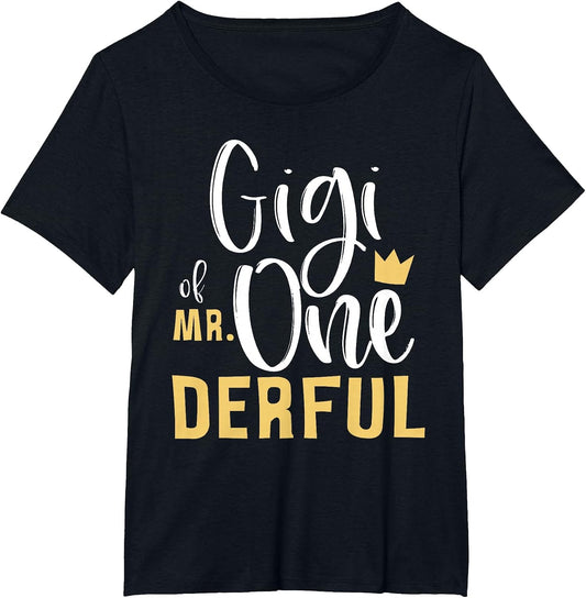 Gigi of Mr Onederful 1st Birthday First One-Derful Matching