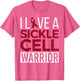 I Love a Sickle Cell Warrior Awareness Month Ribbon