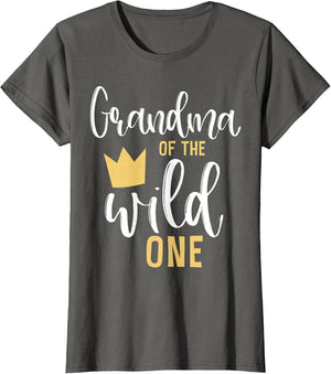 Grandma of The Wild One Shirt 1st Birthday First Thing