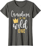 Grandma of The Wild One Shirt 1st Birthday First Thing