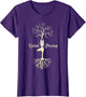 Yoga Tree of Life with Sayings Vriksasana Hatha Pose