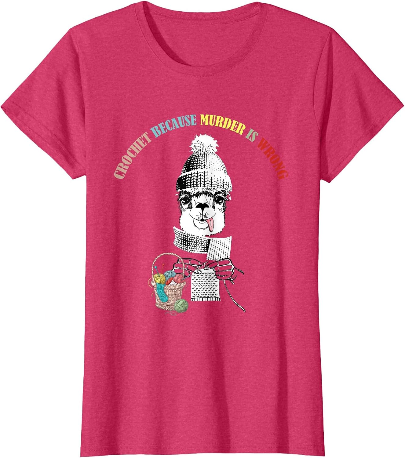 Crochet Because Murder is Wrong