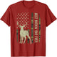 Best Buckin' Dad Camouflage American Flag Deer Hunting