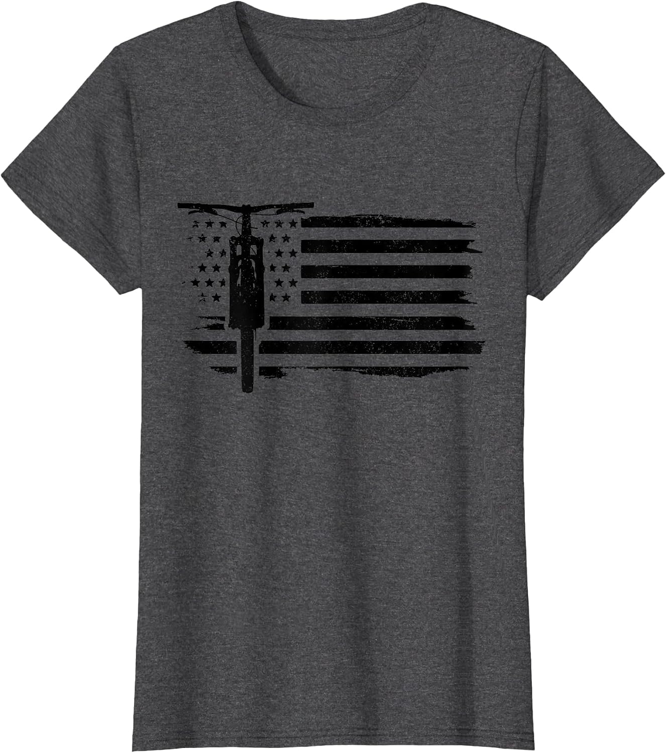 Mountain Bike American US Flag Patriotic MTB Cycling Biker