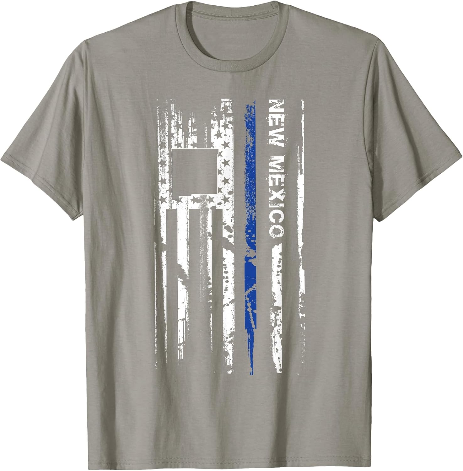 New Mexico Cop Thin Blue Line Leo Police American Flag