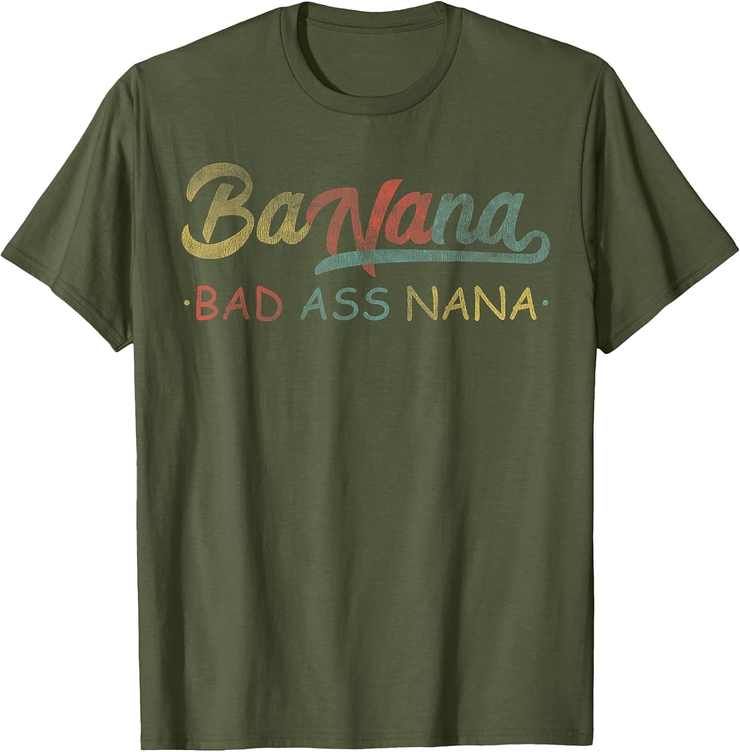 Retro Banana Badass Nana Granny Grandma Funny Mothers Day